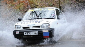 Nissan Micra rally car